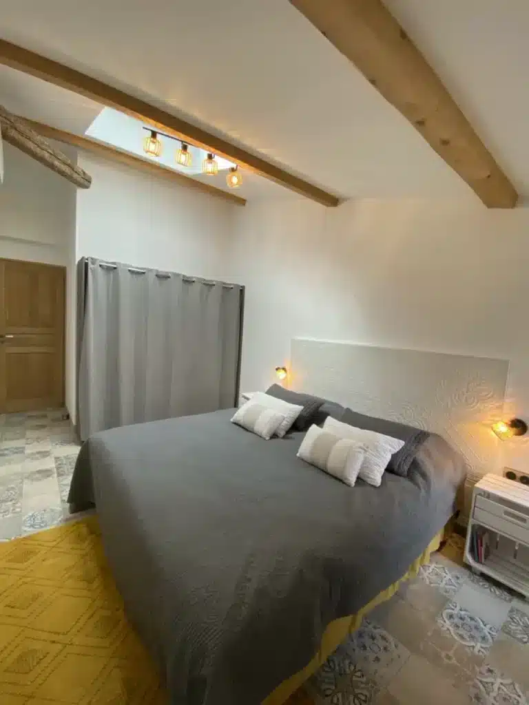 Gite du Vignoble - chambre lit double