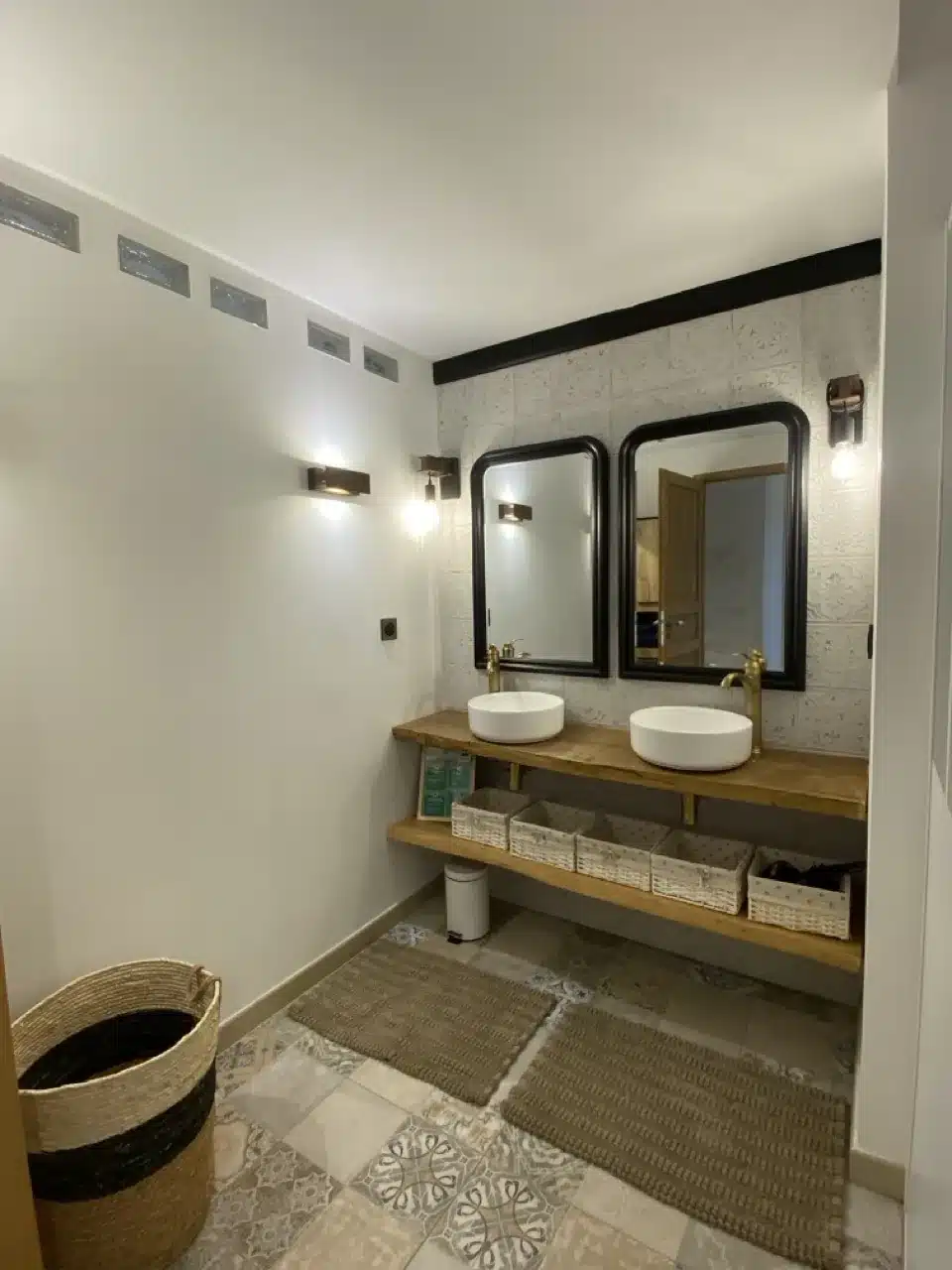 Salle d'eau du Gîte du Vignoble